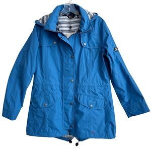 NEW Barbour Trevose Beachcomber Blue Waterproof Jacket 10